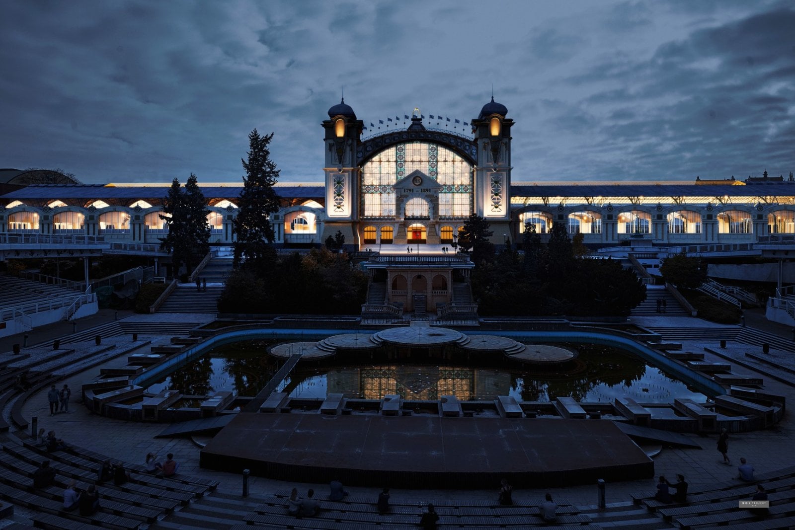 Průmyslový palác po rekonstrukci