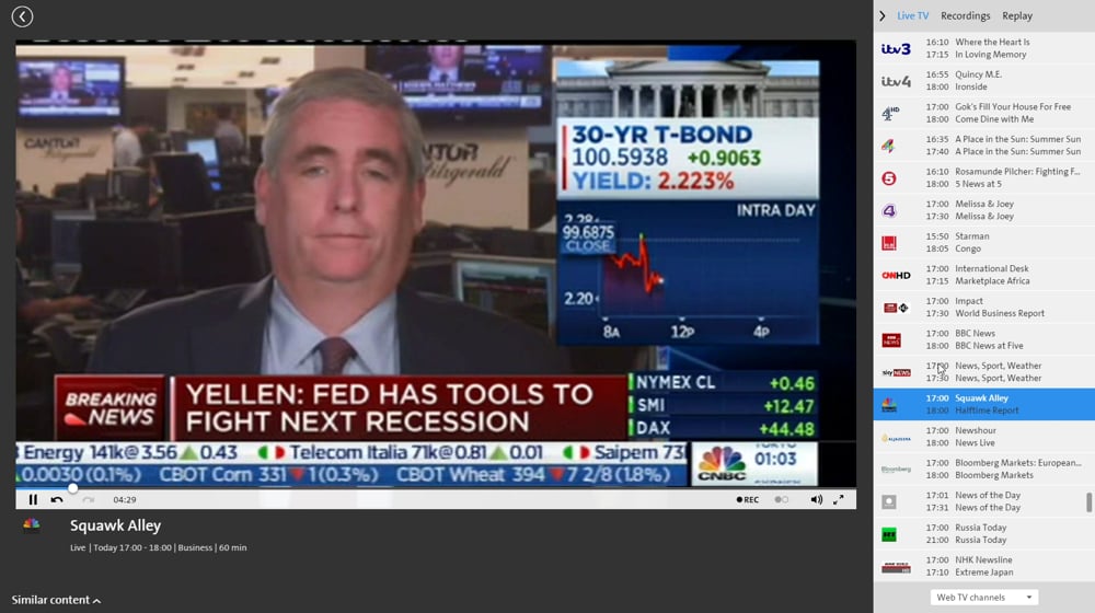 Swisscom TV Air - další programy