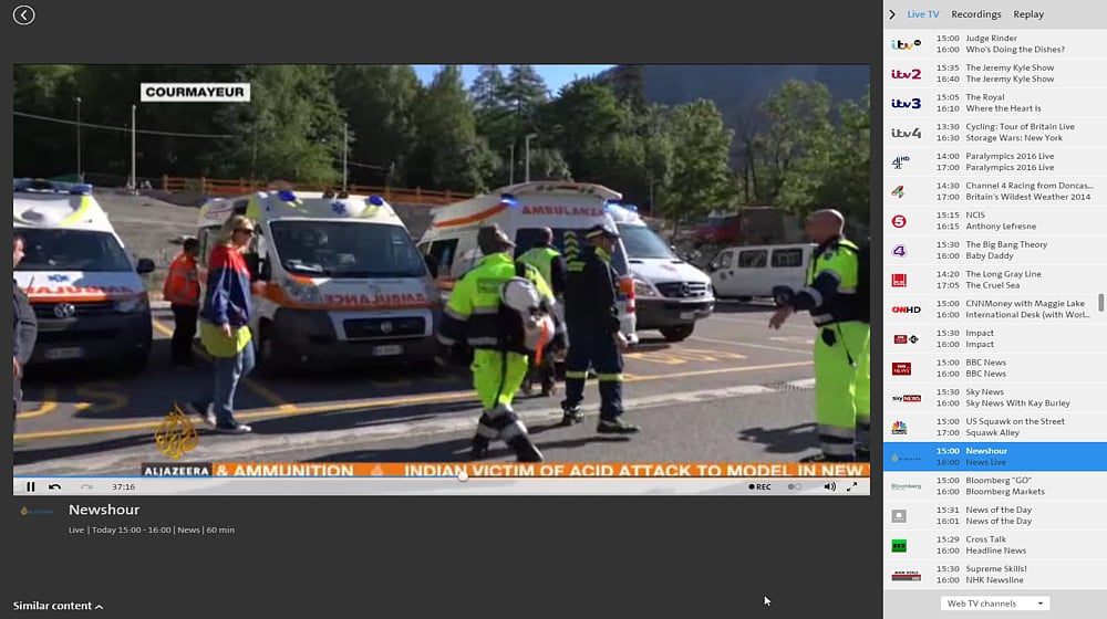 Swisscom TV Air - další programy