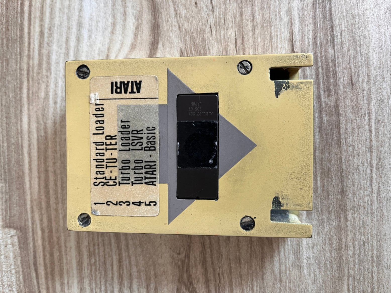 Doručená cartridge.