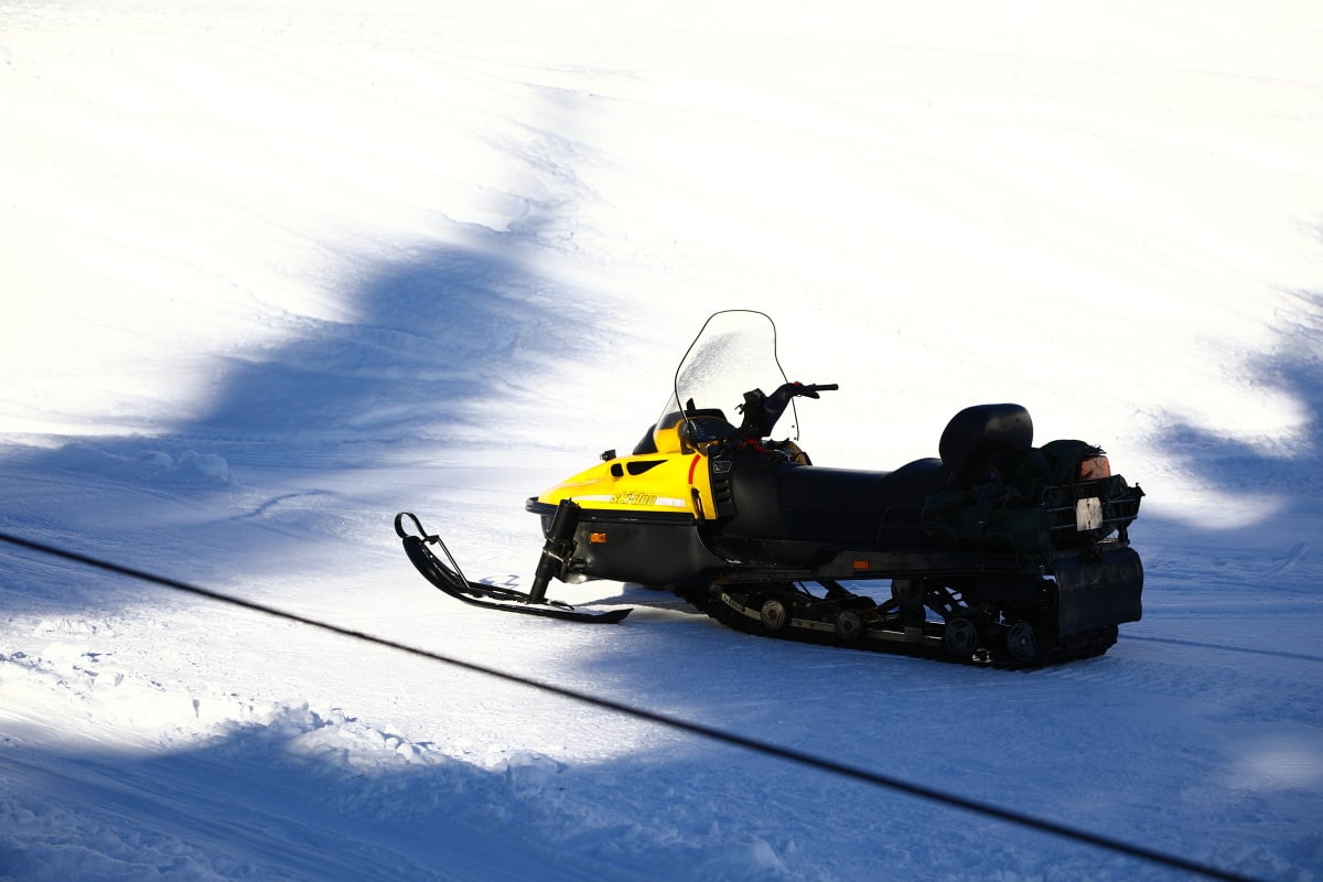 Krušnohorský skiareál Pernink Pod nádražím je vhodný pro rodiny.