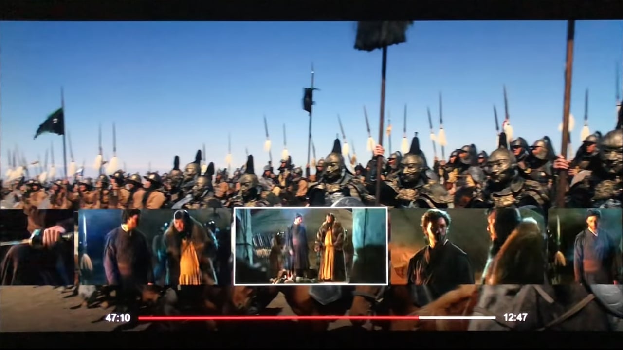 Uživatelské rozhraní Dune HD – ukázky přehrávání multimédií