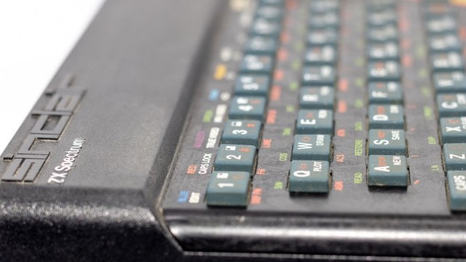 Klávesnice počítače ZX Spectrum