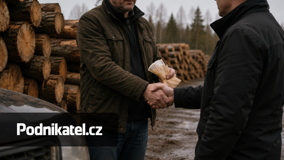 Reinkarnace Harryho Jelínka? Muž si vydělával prodejem dřeva, které nebylo jeho