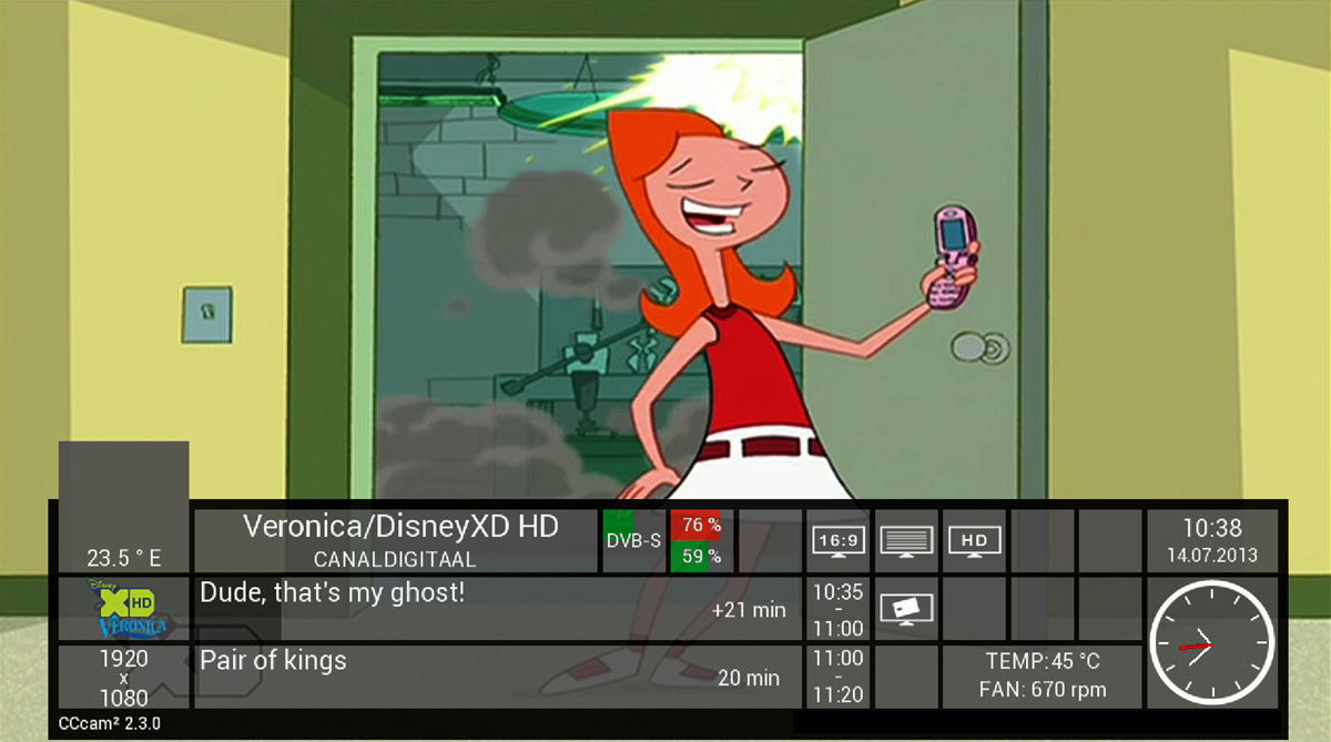 Další náhledy pořízené z přijímače VU+ Duo2