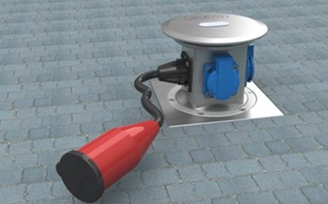 Interiérové i exteriérové zásuvky.