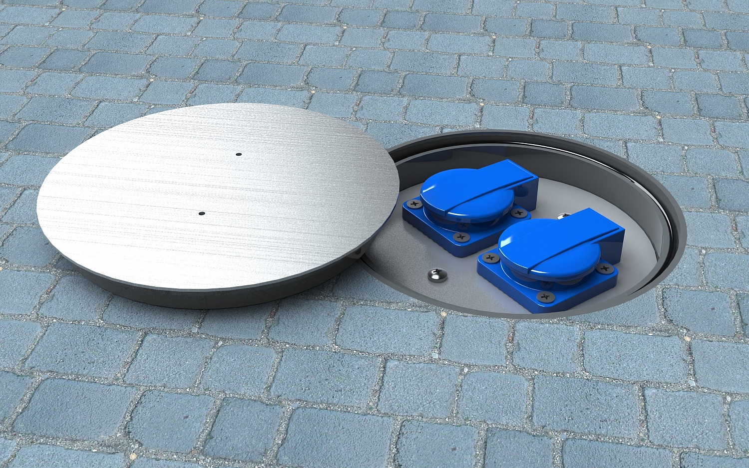 Interiérové i exteriérové zásuvky.