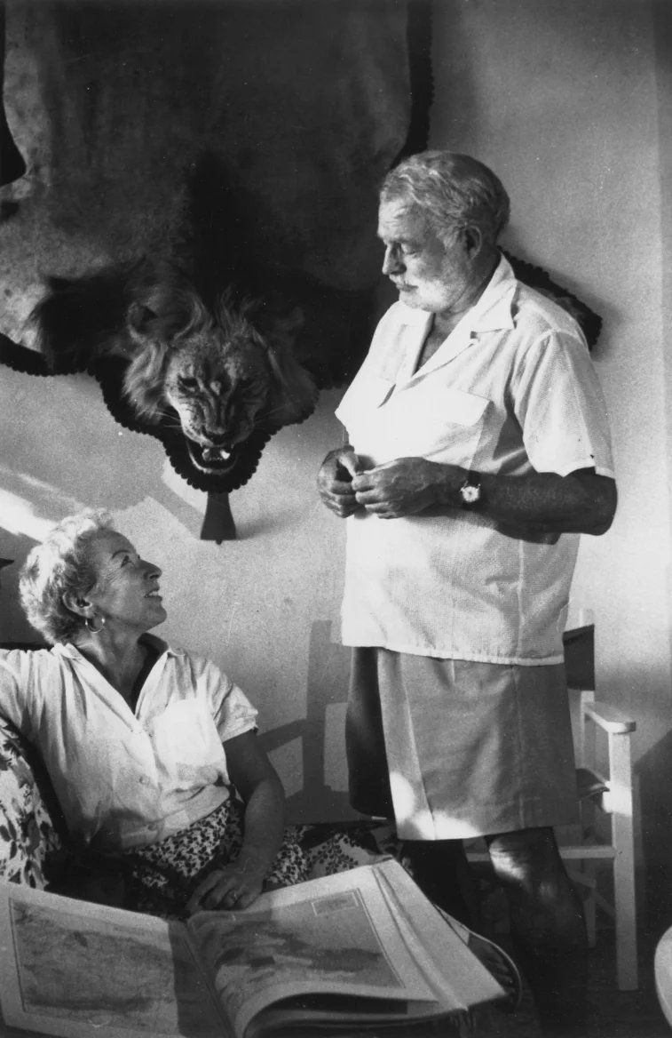 Mary a Ernest Hemingwayovi na Kubě