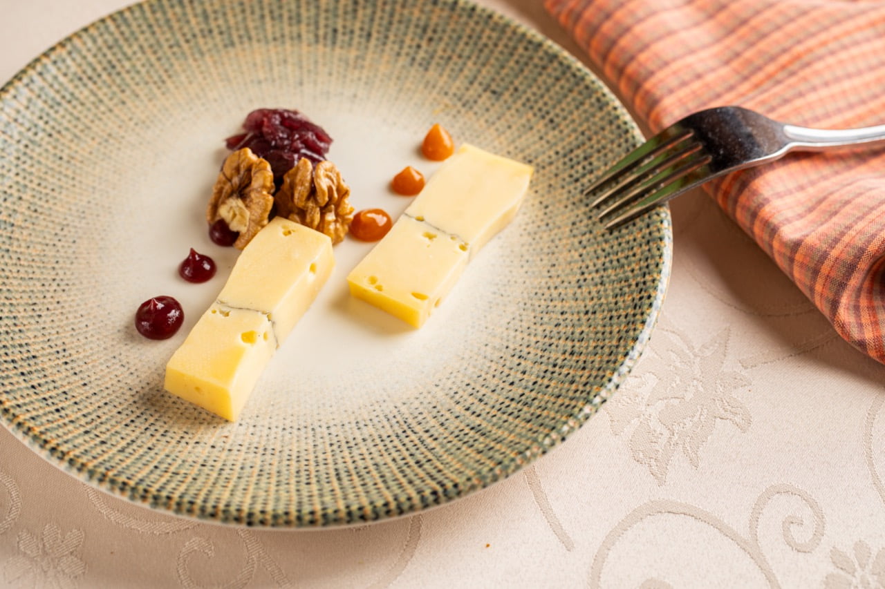 Menu restaurace Bílá kráva