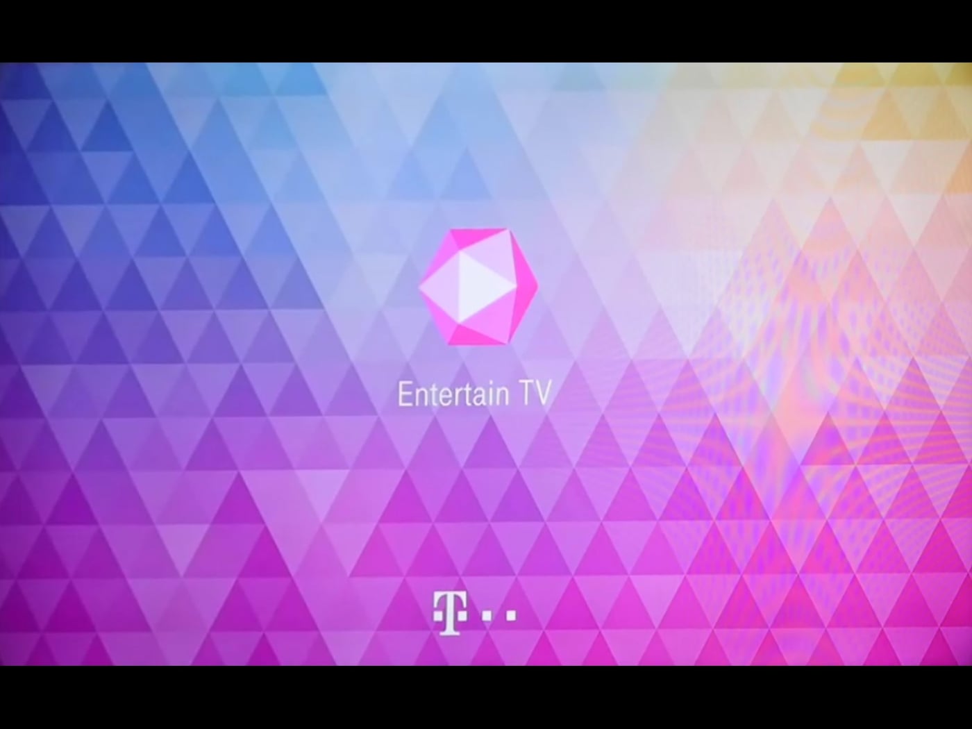 EntertainTV - první start přístroje