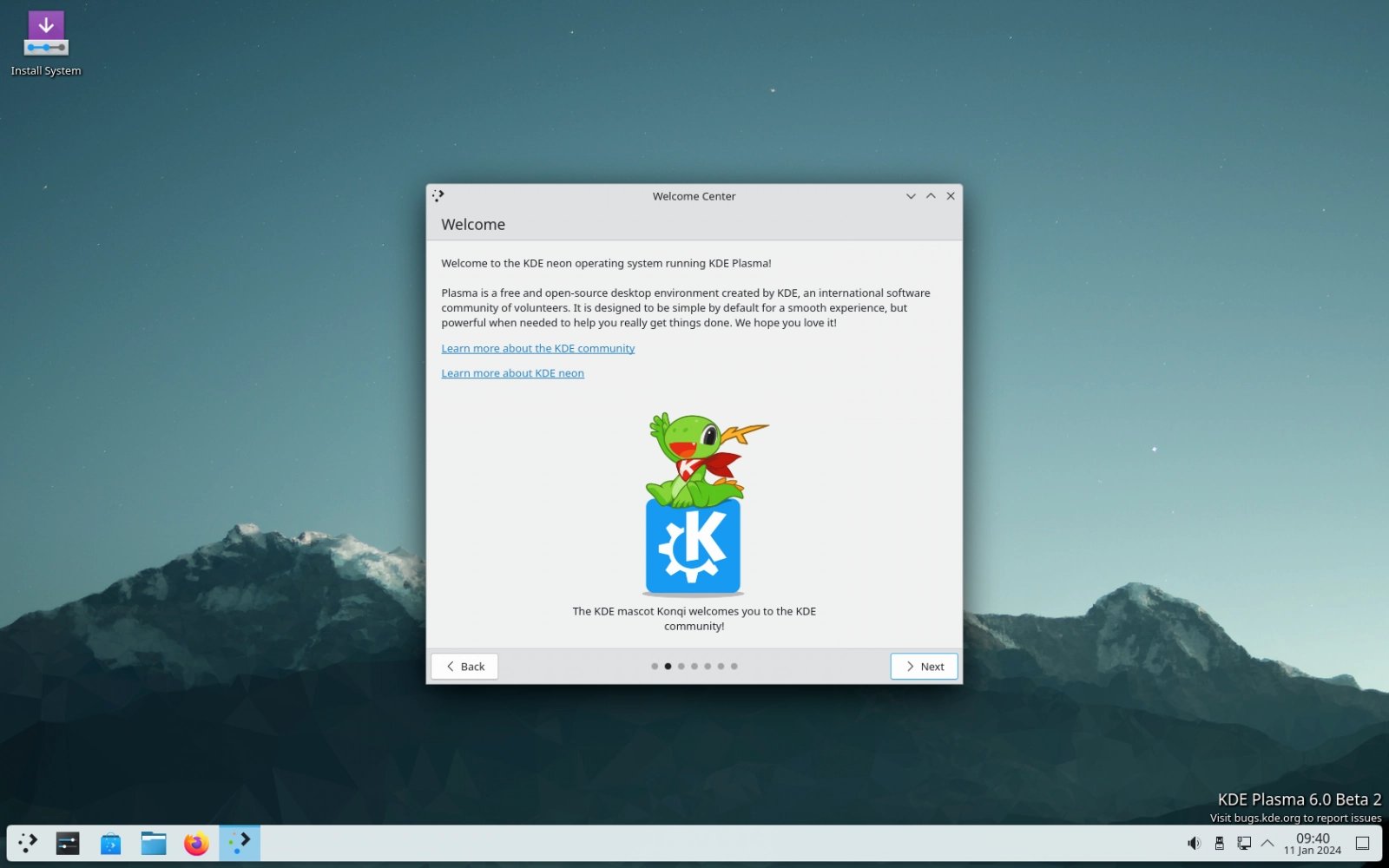 KDE Plasma 6.0 RC1