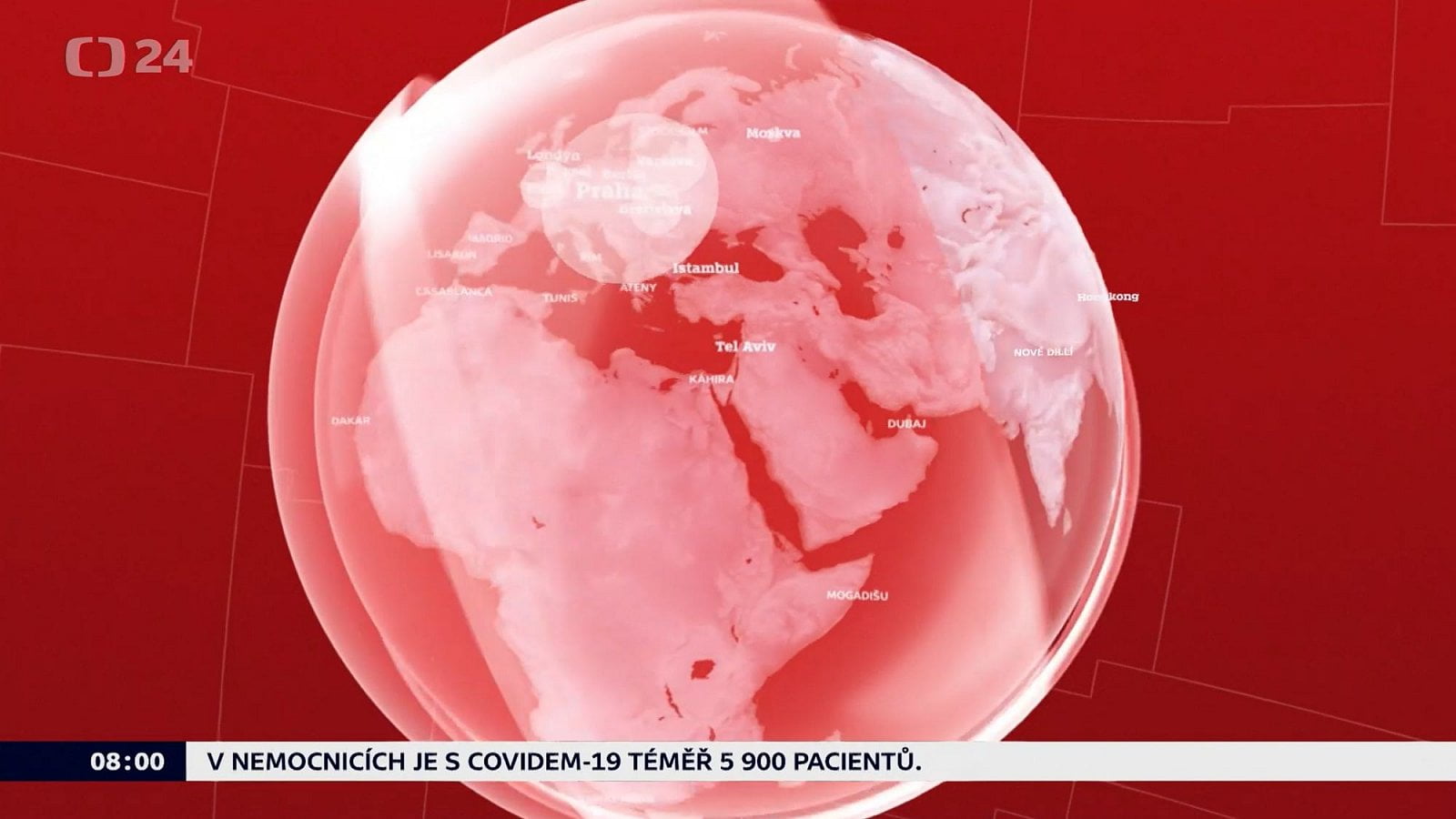 Nová grafika ČT24 od roku 2021