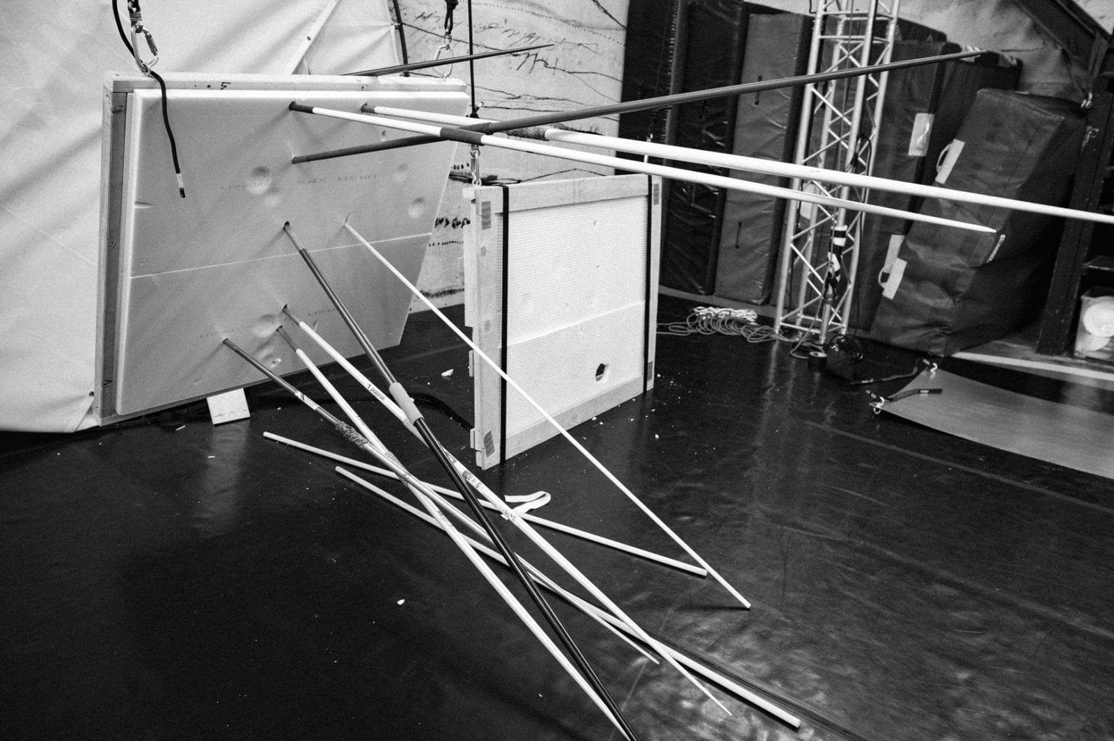 Sportovní příprava Cirku La Putyl na představení St.art