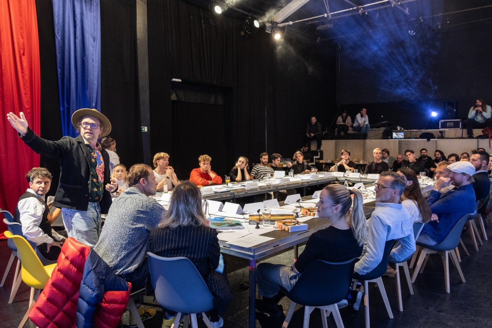 Sportovní příprava Cirku La Putyl na představení St.art