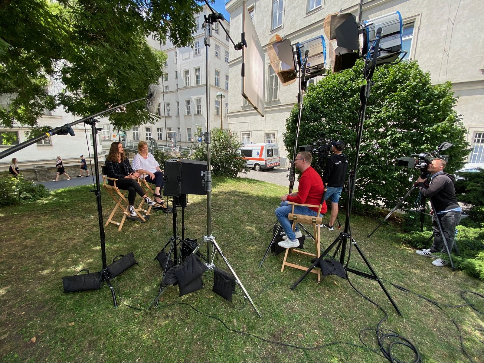 Natáčení dokumentu Česko-19