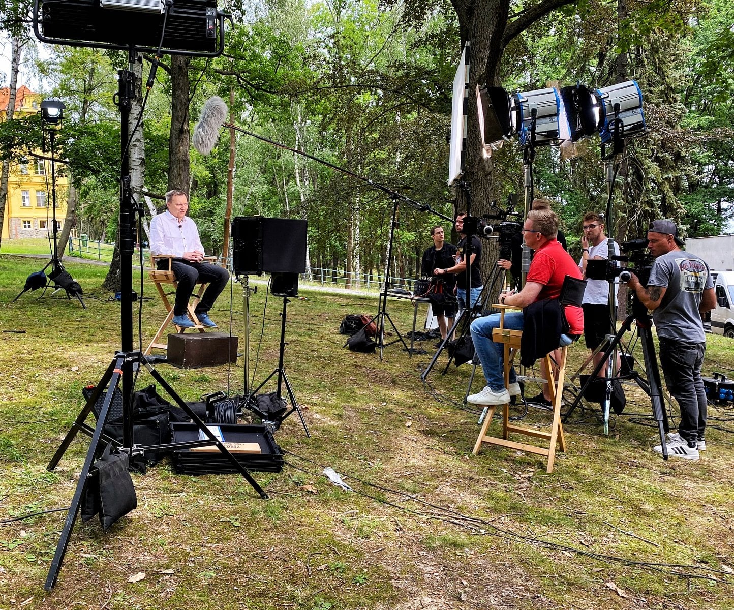 Natáčení dokumentu Česko-19