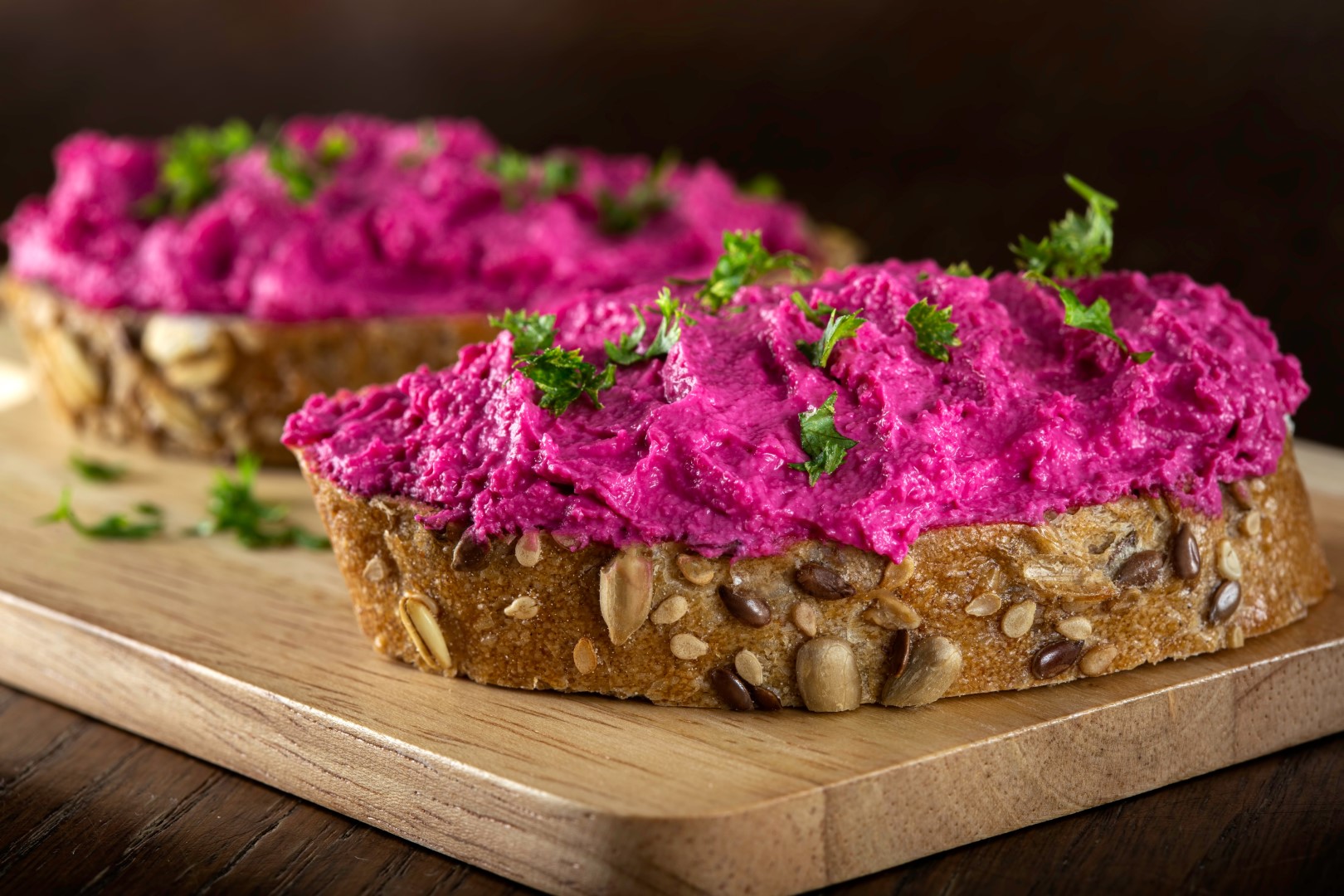 Pomazánka z červené řepy na vece