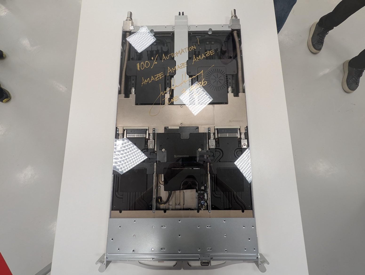 Servery a rack Nvidia Vera Rubin NVL72 od Foxconnu