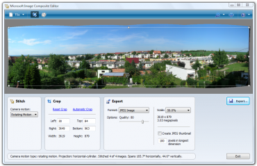 <p>Microsoft Image Composite Editor - vytvořte si panoramatický snímek</p>