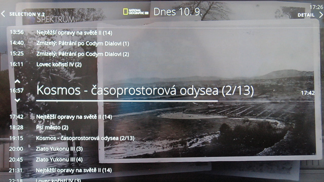 O2 TV - detail programu