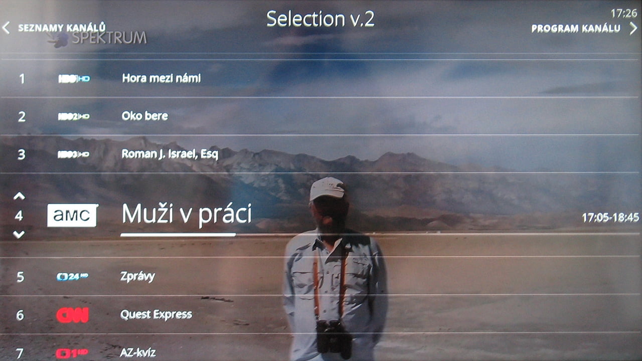 O2 TV - detail programu