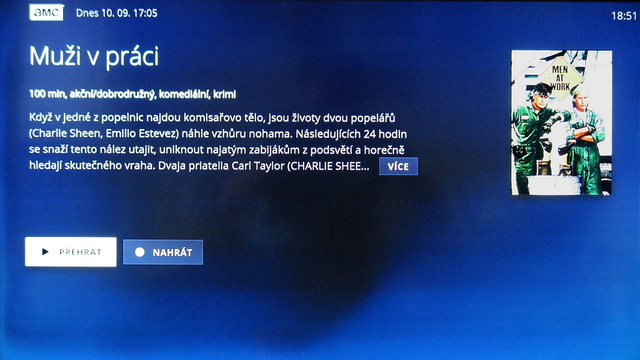 O2 TV - detail programu