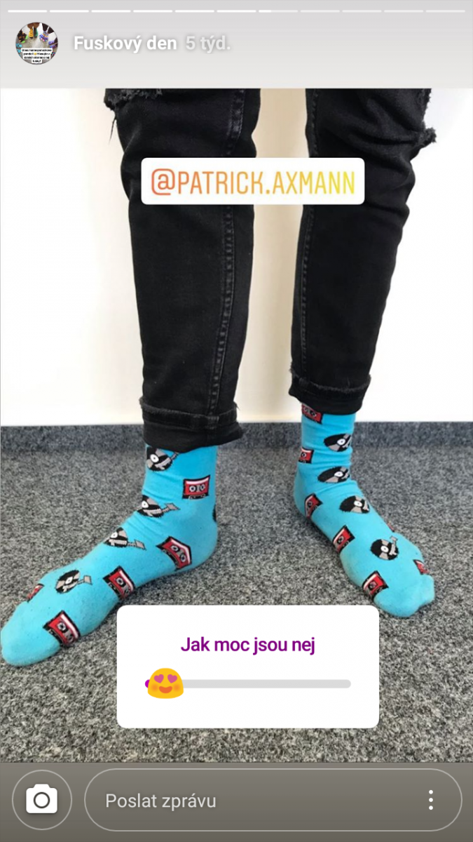 V agentuře Besteto ukazují ve Stories ponožkový den