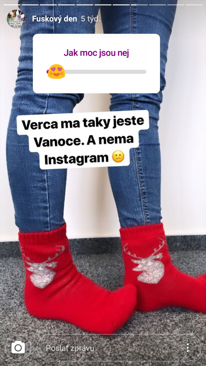 V agentuře Besteto ukazují ve Stories ponožkový den