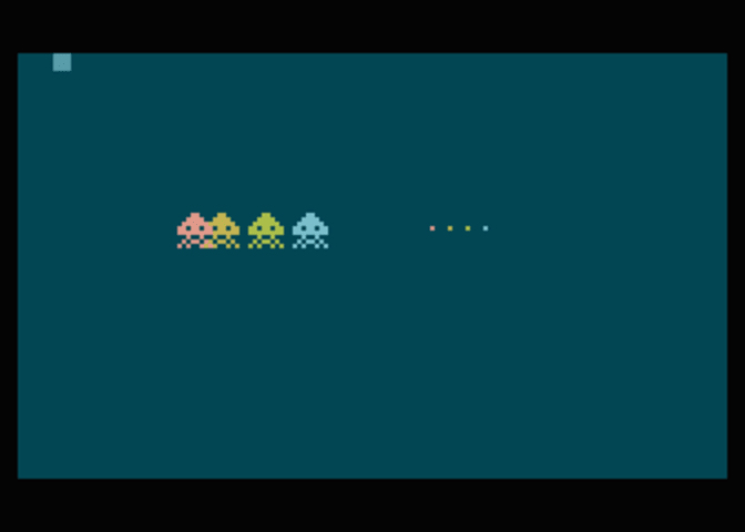 Detekce kolize - stav po kolizi.