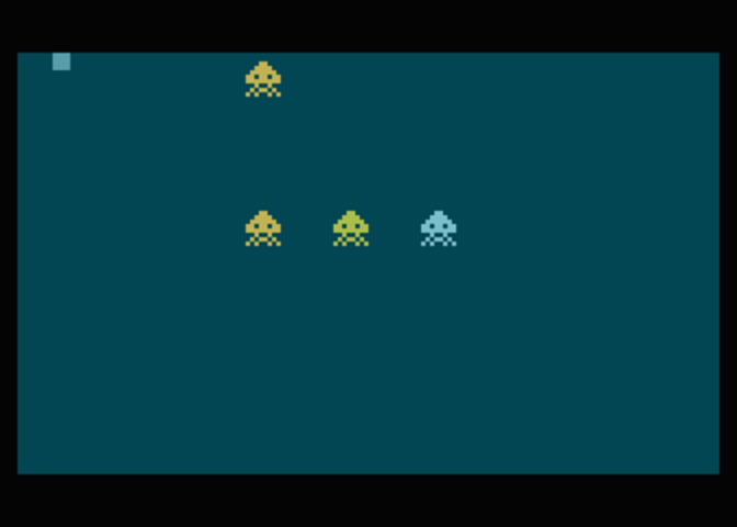 Vertikální pohyb prvního hráče je ihned následován pohybem hráče druhého.