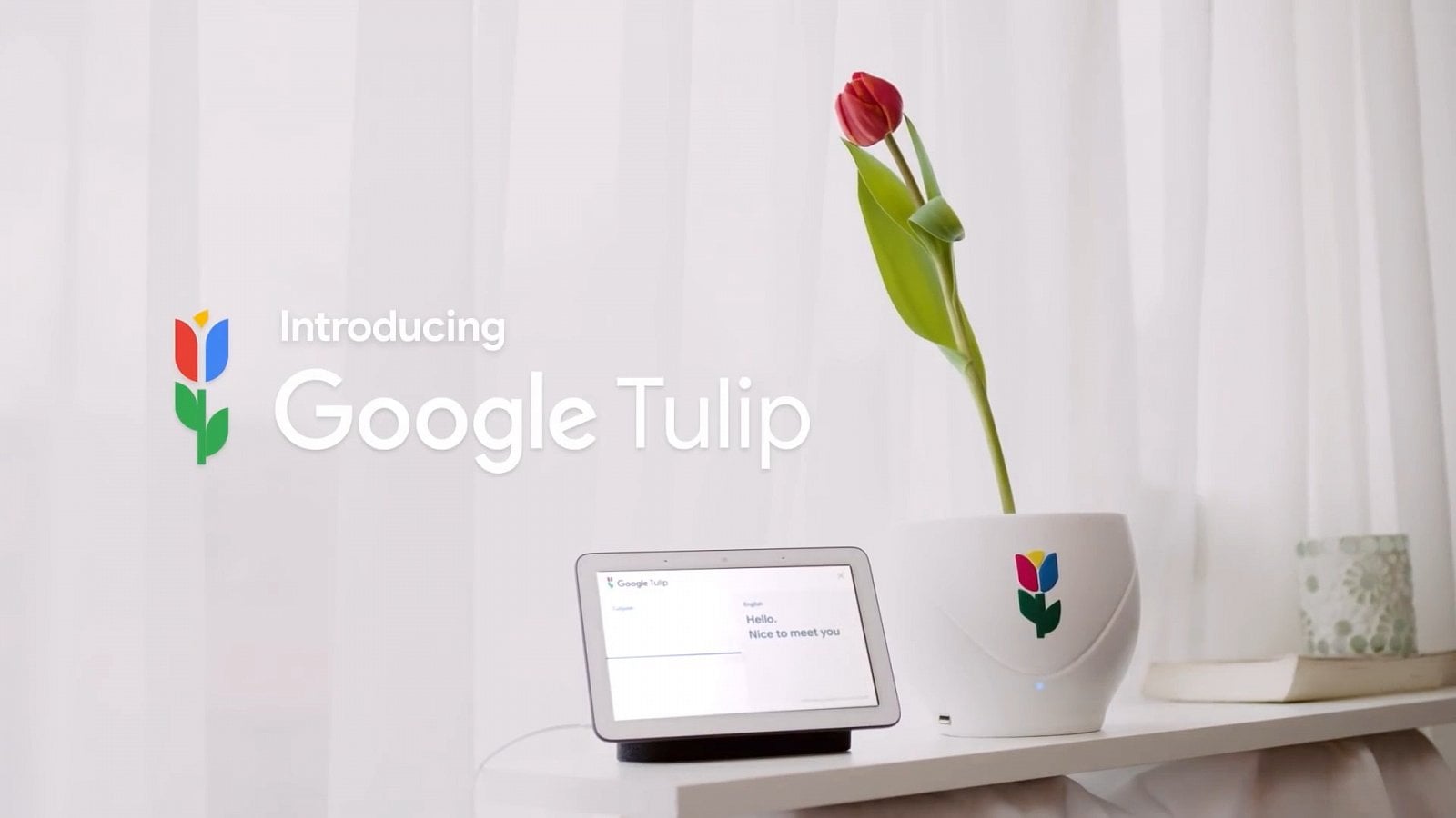 Rózvíjej se poupátkó… Google konečně našel způsob, jak se domlouvat s květinami. Zatím jsou podporovány jen tulipány, ale snad se podpora brzy rozroste i o další květiny.
(<a href="https://www.youtube.com/watch?v=nsPQvZm_rgM">více</a>)