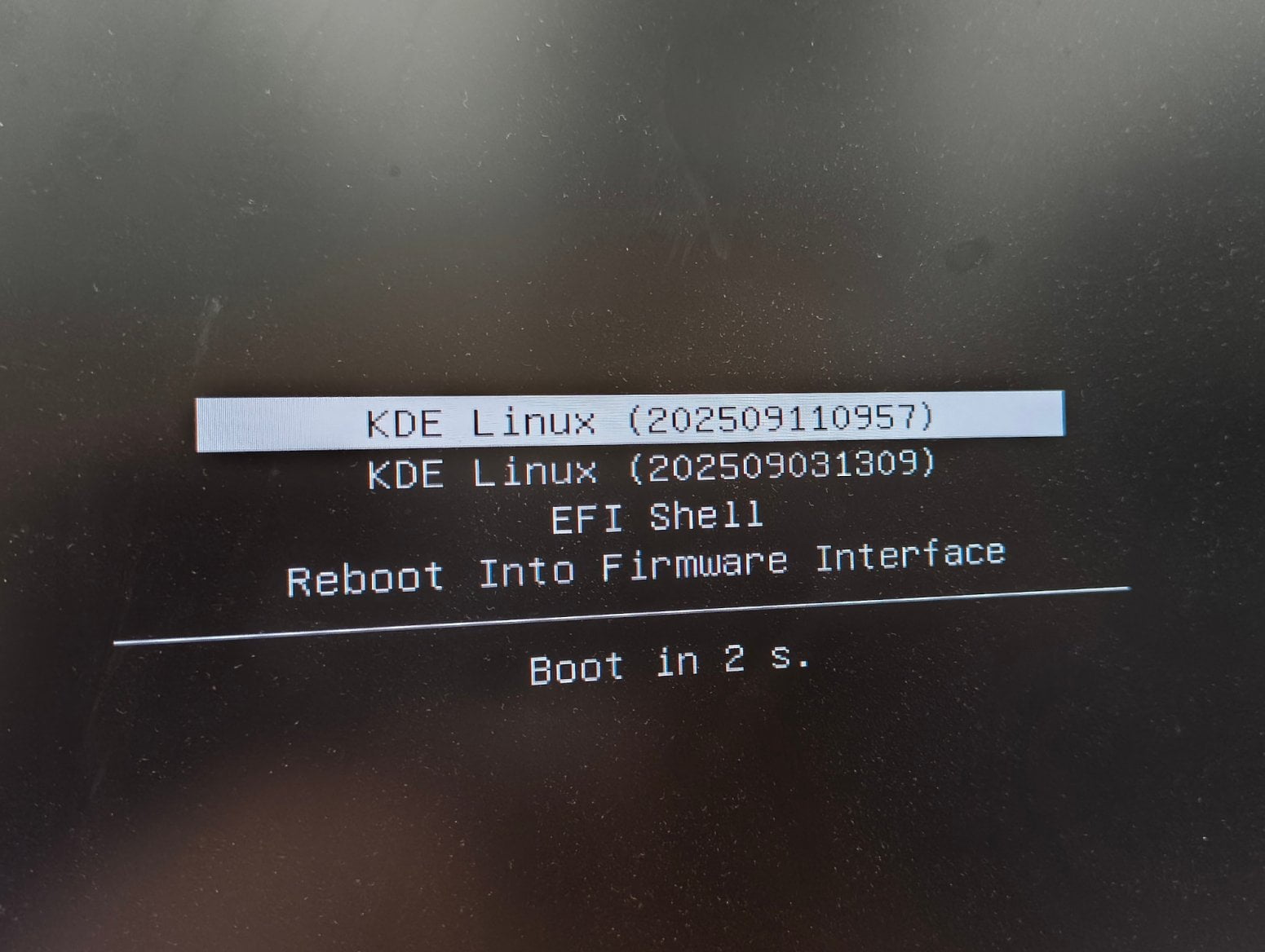 KDE Linux (září 2025)