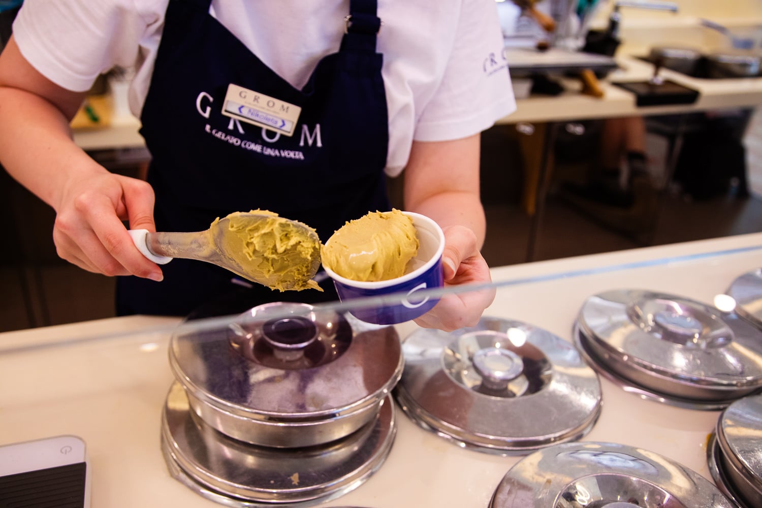 Nabídka zmrzliny začátkem července