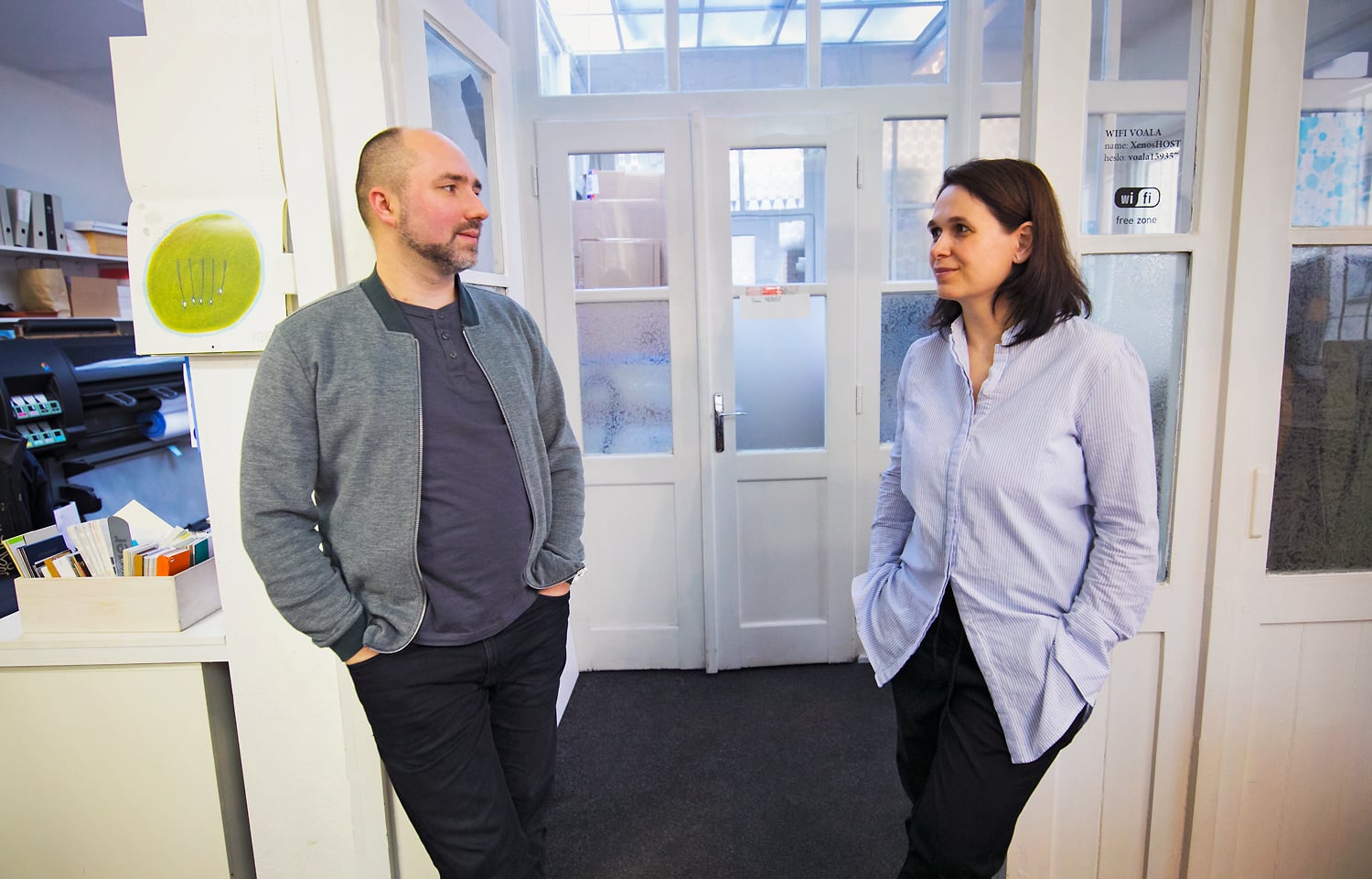 Návštěva v grafickém studiu a papírnictví Voala