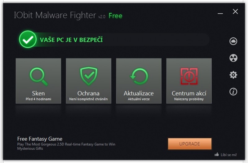 IObit Malware Fighter vás ochrání před IObit Malware Fighter vás ochrání před škodlivým softwareškodlivým 