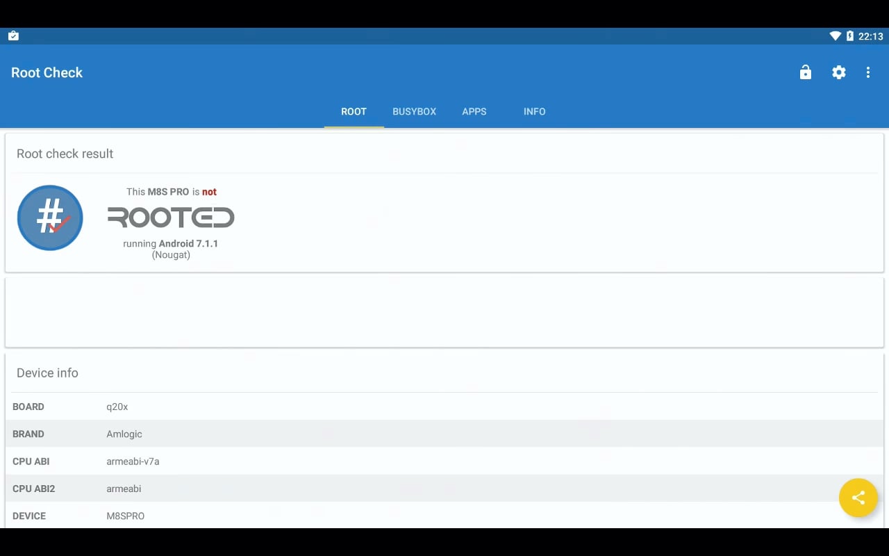 Další benchmarky, DRM a Root Check (v nabídce jsou varianty s ro