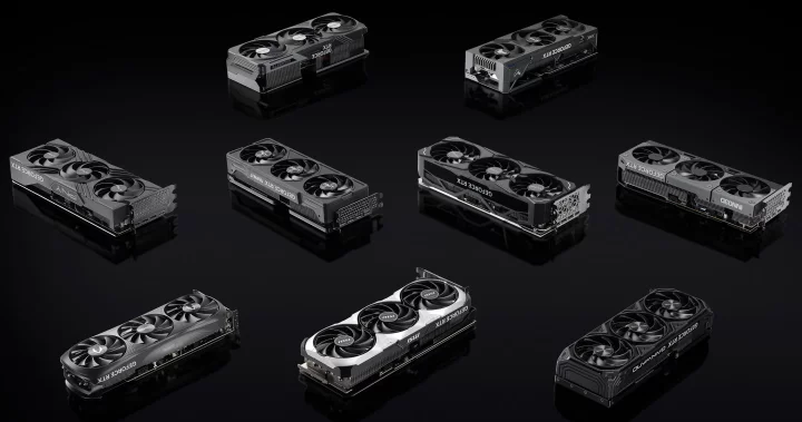 Nereferenční grafiky GeForce RTX 4080 Super