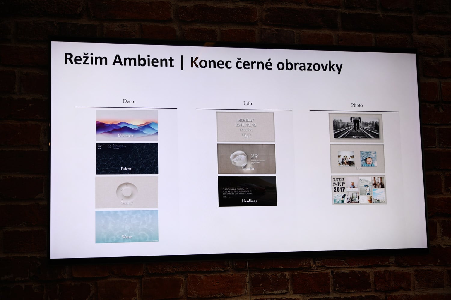 Představení QLED televizorů Samsung pro rok 2018