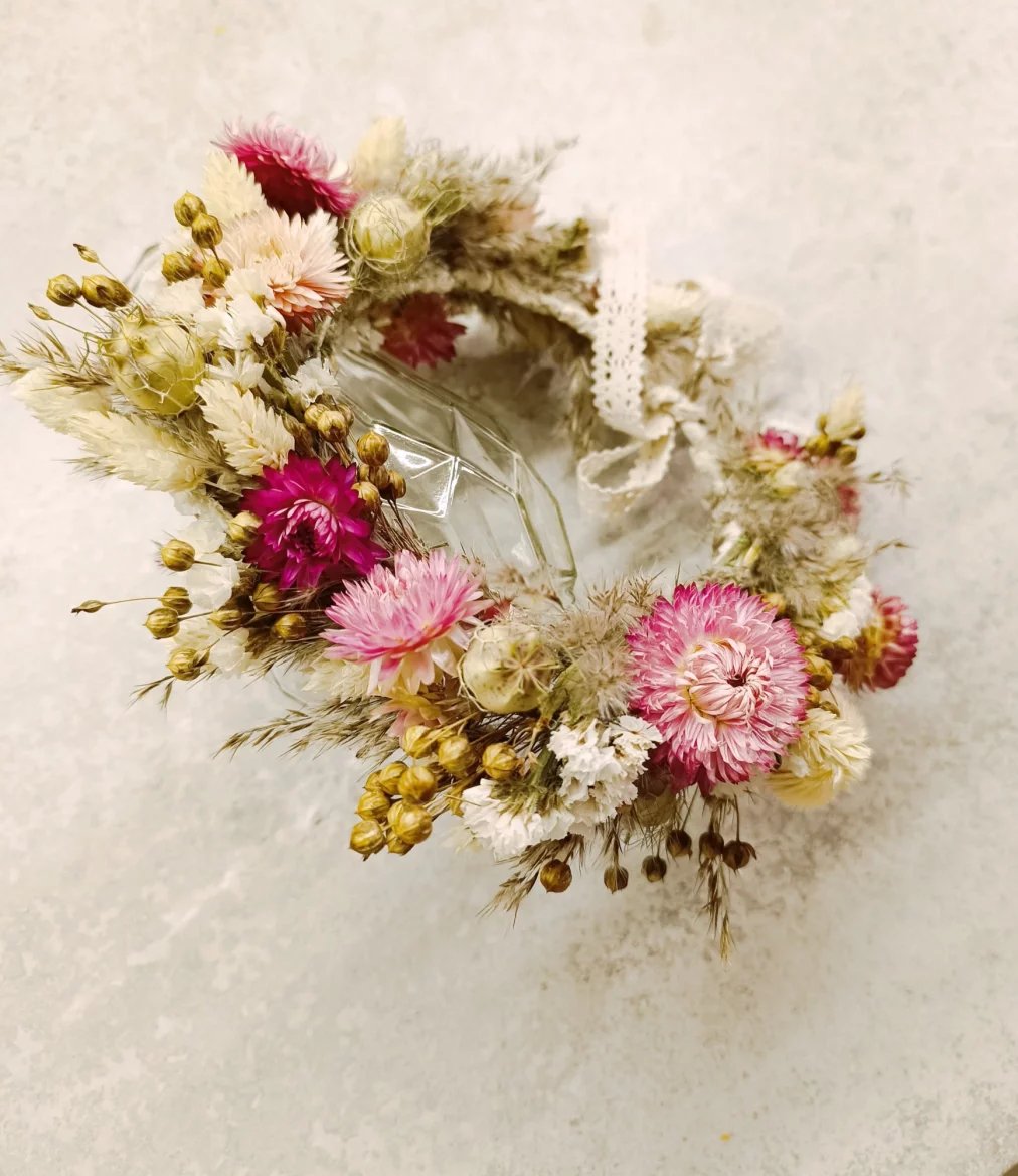 Věneček ze Slovácké květinové farmy