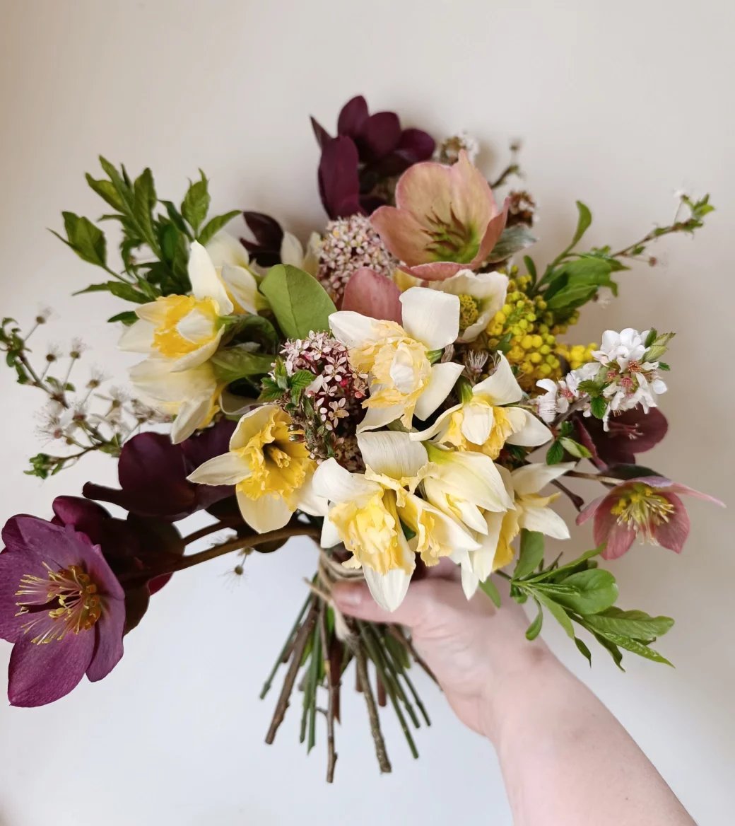 Kytice ze Slovácké květinové farmy