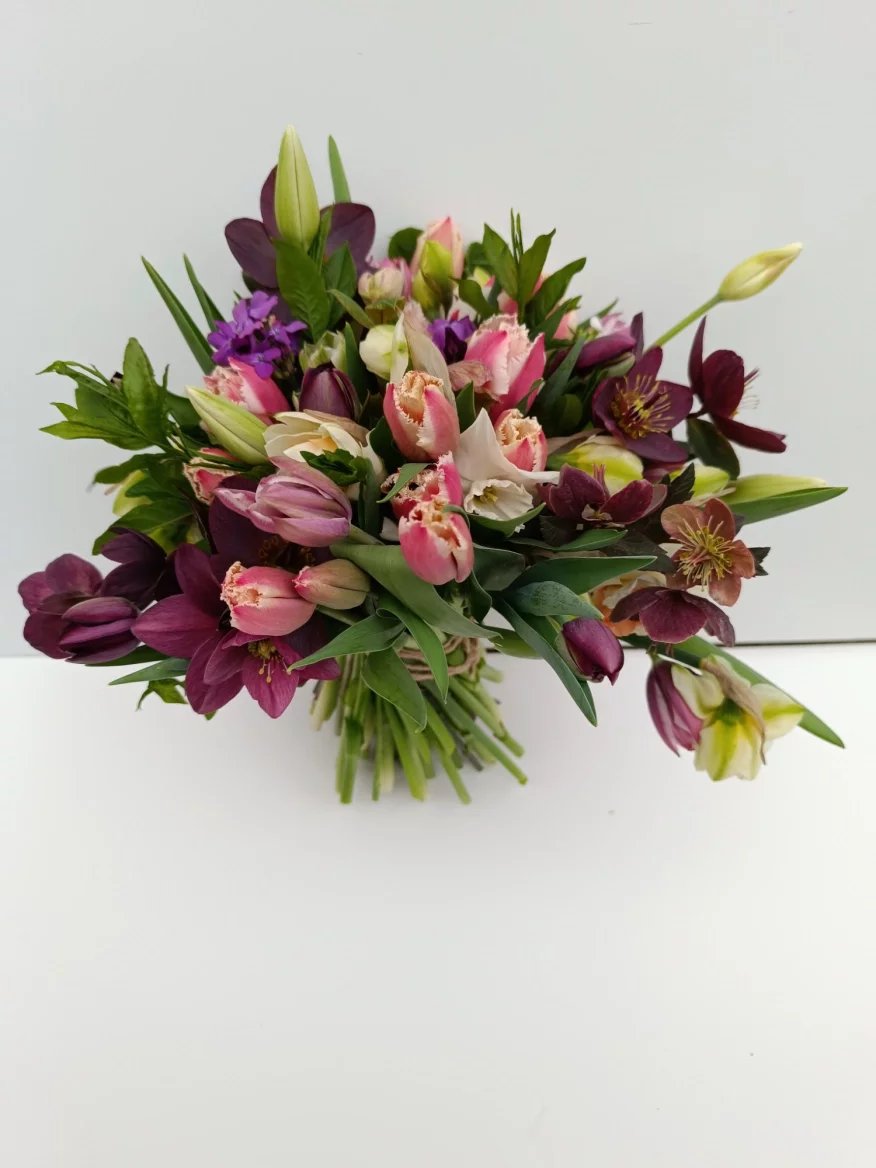 Kytice ze Slovácké květinové farmy