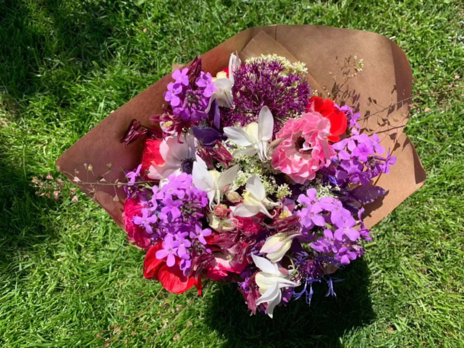 Kytice ze Slovácké květinové farmy