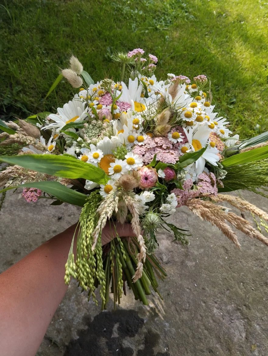 Kytice z Květinové farmy Ewa