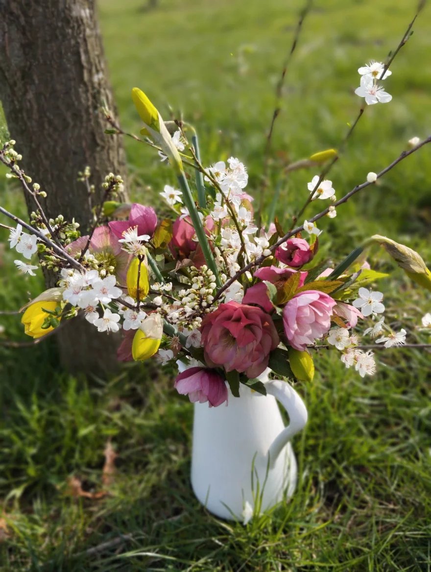 Kytice z Květinové farmy Ewa