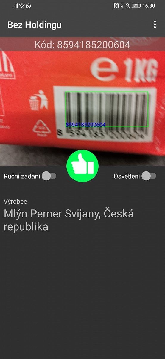 Bez Holdingu: Aplikace odhalující výrobky od Agrofertu