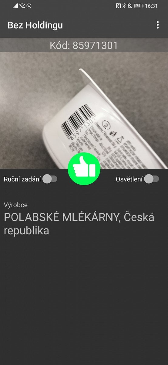 Bez Holdingu: Aplikace odhalující výrobky od Agrofertu