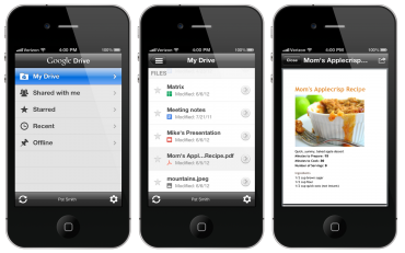 Google Drive pro iOS