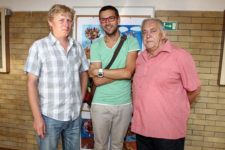 Herec Základky Lukáš Hejlík propagoval seriál na základce