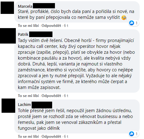 Podnikatelé na sítích radí, jak na záplavu telefonních hovororů