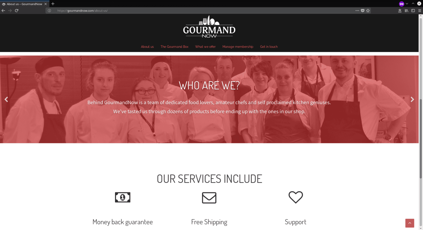 Obrázek 15: Zkusme se na webu porozhlédnout trochu detailněji. Sekce “About us” na podvodné stránce by určitě měla obsahovat nějaké důvěryhodné informace. Pokud se ovšem uživatel pokusí pátrat po fotografii týmu (zaznamenaného na screenshotu) pomocí služby Google Images, zjistí, že si ji útočník vypůjčil z úplně jiného webu (na fotografii by podle oficiálního zdroje měli být údajně studenti ze semináře, přičemž ten pán úplně vpravo je Anthony Shirley, který je přišel navštívit a který se stránkou určitě nechce mít nic společného).